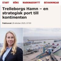 Trelleborgs Hamn – en strategisk port till kontinenten