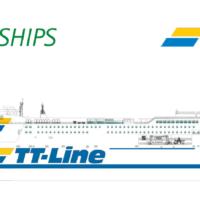 TT-Line stärker Green Ship 2.0-flottan med sitt andra nybyggda batterihybridfartyg med LNG-drift